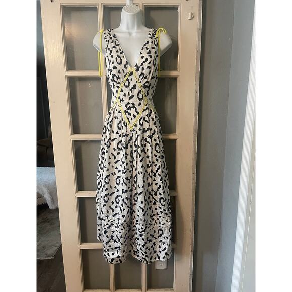 SELF PORTRAIT | Leopard Patterns Sleeveless Dress‎ - Picture 6 of 13